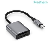 Đầu đọc thẻ USB C RR USB C Đầu đọc thẻ nhớ USB C Bộ chuyển đổi USB sang SD + MS Thẻ ảnh Trình xem máy ảnh cho điện thoại Máy tính bảng Máy tính xách tay