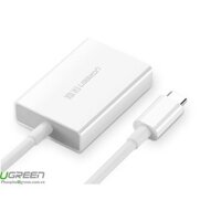 Đầu đọc thẻ USB Type-C cho thẻ nhớ TF/SD 4.0 Ugreen 40864