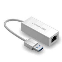 Đầu đổi USB 3.0 sang Lan Gigabit Ugreen 20255 (màu trắng)