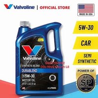 Dầu Động Cơ Bán Tổng Hợp Cao cấp Cho Xe Oto Valvoline Durablend SP 5W30 4L