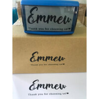 Dấu đóng thùng giấy carton