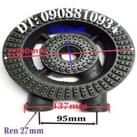 ĐẦU ĐỐT BẾP GA ÂU CÔNG NGHIỆP 200MM   -  Mã sản phẩm:  SP2474