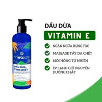 Dầu Dừa 100% Nguyên Chất Vietcoco :  CHAI VÒI 250ML