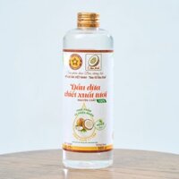 Dầu dừa chiết xuất tươi DrPHI – THỰC PHẨM (Chai PET 500ml)
