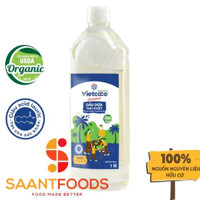 Dầu dừa nguyên chất ép lạnh organic Vietcoco 1L