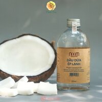 DẦU DỪA NOOM ÉP LẠNH NGUYÊN CHẤT 350ML - COLD PRESED- VIRGIN COCONUT OIL- WHOLE FOOD - DƯỠNG DA- NẤU ĂN LÀNH TÍNH