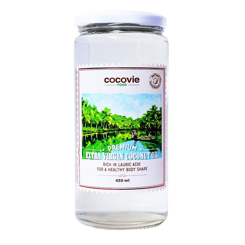 Dầu dừa thượng hạng Cocovie 450ml