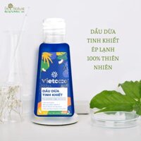 Dầu dừa tinh khiết ép lạnh Vitamin E VIETCOCO