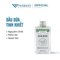Dầu dừa Tinh khiết Không mùi mềm da, mượt tóc Heebee - Extra Virgin Coconut Oil 50ml - 150ml - 150 ml