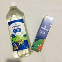 DẦU DỪA TINH KHIẾT PREMIUM VIETCOCO - 1L(dầu dừa nguyên chất ép lạnh).