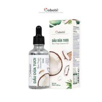 DẦU DỪA TƯƠI – 100% CƠM DỪA TƯƠI – 50ml (Chai thuỷ tinh)