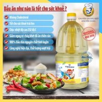 Dầu Dừa Vietcoco (100% Nguyên Chất) Chai 2 Lít – Tốt Cho Sức Khỏe