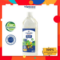 Dầu dừa Vietcoco tinh khiết dưỡng da, nấu ăn Organic Extra Virgin Coconut Oil Premium 500ml
