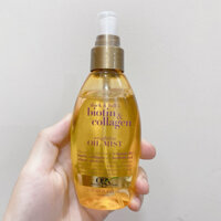 Dầu dừa xịt dưỡng ẩm phục hồi kích thích mọc tóc Ogx Nourishing Coconut Milk Serum 118ml