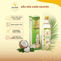 Dầu dừa Xuân Nguyên chiết xuất 100% từ cơm dừa khô