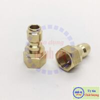 Đầu đực nối nhanh 1/4 inch – ren trong 14mm lõm