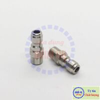 Đầu đực nối nhanh 1/4″ – ren ngoài 1/4″