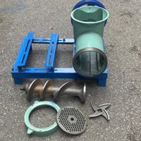 Đầu Đùn  62 Đùn Thịt Xương Công Nghiệp Gang Năng Suất 1000kg/h xay nghuyên con gà. vịt, cá xương lợn, bò, trâu....