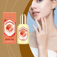 Dầu dưỡng ẩm cơ thể hương dâu OCEAURA, chăm sóc nhẹ nhàng cho da cơ thể, dầu dưỡng ẩm hydrating