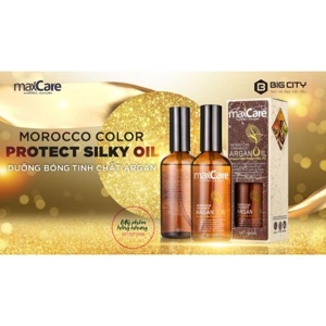 Dầu dưỡng bóng tóc tinh chất Argan Maxcare Morocco Color Protect Silky Oil 100ml