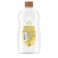 Dầu dưỡng da Johnson's Baby Oil Mineral Oil Enriched with Shea & Cocoa Butter 20Oz 591ml