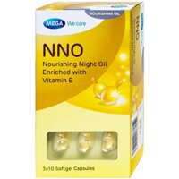 Dầu dưỡng da NNO Nourishing Night Oil MEGA We care ngừa các vết nhăn, đốm nâu trên da (30 viên)