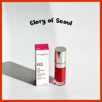 Dầu dưỡng môi CLARINS, 7mL (7 màu) | Làm dịu, thoải mái, dưỡng ẩm và bảo vệ môi