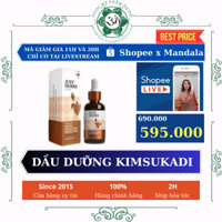 Dầu dưỡng sáng da Kimsukadi Tail Just Herbs JustHerbs Mandala shop