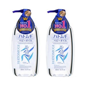 Dầu dưỡng thể cho bé chiết xuất từ hạt Ý dĩ Kumano Hatomugi 300ml