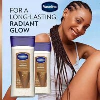 Dầu Dưỡng Thể Vaseline Cocoa Radiant Oil Dưỡng da bóng mượt 200ml