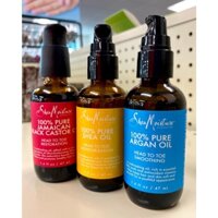 DẦU DƯỠNG TÓC & DA SHEAMOISTURE 100% PURE ARGAN OIL HEAD TO TOE SMOOTHING 47ML