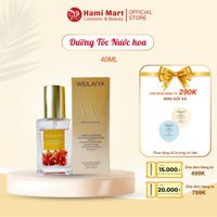 Dầu Dưỡng Tóc Hoa Hồng Weilaiya Hương Nước Hoa 40ML, Dưỡng Bóng Tóc, Không Bết Tóc
