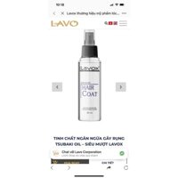 Dầu dưỡng tóc Lavox - Lavox Hair Coat - Dưỡng bóng chống khô sơ, chẻ ngọn dành cho tóc duỗi (100ml) - LT