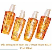 Dầu Dưỡng Tóc Loreal - L'Oreal Pais Elseve Extraodinary Oil Tinh Dầu Hoa Tự Nhiên 100ml