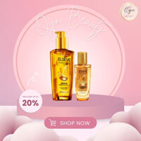 Dầu dưỡng tóc L'Oreal Paris Elseve Extraordinary Oil
