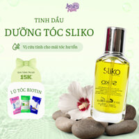 Dầu dưỡng tóc Sliko mềm mượt cấp ẩm tức thì Argan Jojoba Oil - hương thơm ngọt ngào phục hồi hư tổn 55ml | Amity Hair