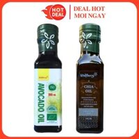 Dầu ép lạnh trái bơ/hạt chia/óc chó Wolfberry Avocado Oil nhập khẩu chính hãng