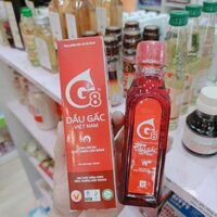 Dầu gấc G8 chai 185ml