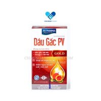 Dầu Gấc PV Gold – Hộp 100 viên – Châu Ngân Pharma