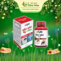 Dầu gấc Vina (Vitamin E + DHA) Mediphar USA - Viên uống bổ mắt, giảm khô mắt, mờ, mỏi mắt, tăng thị lực mắt [vinaga]