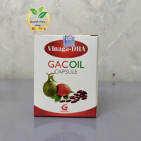 Dầu gấc Vinaga DHA Gacoil giúp sáng mắt đẹp da hiệu quả (30 viên)