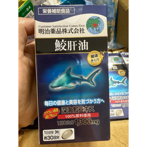 Dầu gan cá mập Noguchi Nhật Bản 1300mg 90 viên