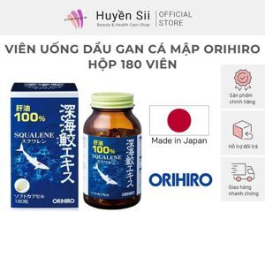 Dầu gan cá mập Orihiro loại 180 viên Nhật Bản