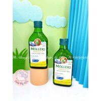 Dầu gan cá tuyết MOLLER'S OMEGA-3 cho bé từ 4 tuổi 250ml date 09/2023