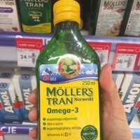 Dầu gan cá tuyết omega 3 DHA Moller Tran