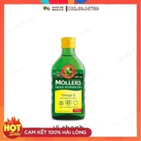 Dầu gan cá tuyết Omega 3 DHA Moller's Tran