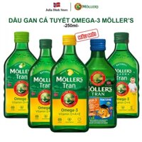 Dầu gan cá tuyết Omega 3 MOLLERS Tran (250ml) - Nội địa Na Uy