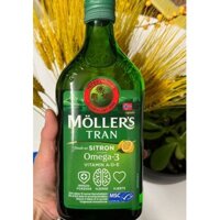 Dầu gan cá tuyết Omega 3 MOLLERS Tran Sitron (250ml) - Nội địa Na Uy