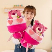 Dâu Gấu Bó Hoa Sáng Tạo Gấu Dâu Biến Hình Bó Hoa Mô Phỏng Sang Trọng Búp Bê Hoa Hồng N8i0