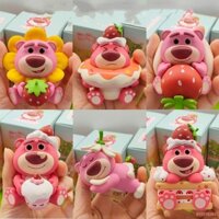 Dâu Gấu Mù Hộp Handmade Văn Phòng Búp Bê Dễ Thương Mông Gấu Xe Máy Tính Để Bàn Trang Trí Bánh Búp Bê